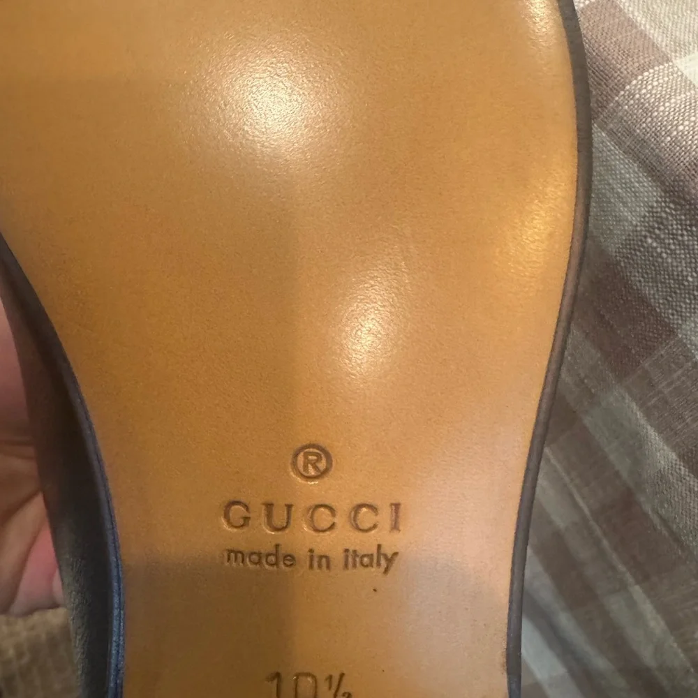 NIB Gucci Horsebit loader in Black Leather w/ Gold Horsebits Size 10.5 - Picture 15 of 15